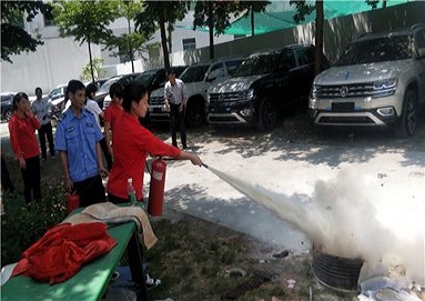 科發(fā)工業(yè)園組織消防安全知識培訓(xùn)，擰緊員工思想“安全螺絲”